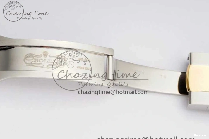 MiroTime 0215 UrbanChic DateJust 36mm SS YG DIWF 1:1 Best Edition 904L Steel Gray Dial Green Markers on Jubilee Bracelet SA 2309